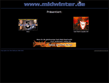 Tablet Screenshot of midwinter.de